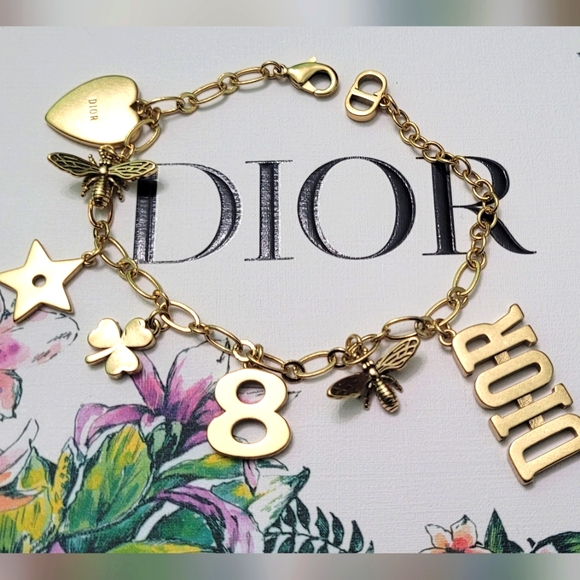 Dior vintage charm bracelet With Box - Picture 11 of 17